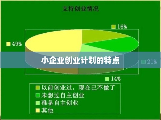 小企业创业计划的特点