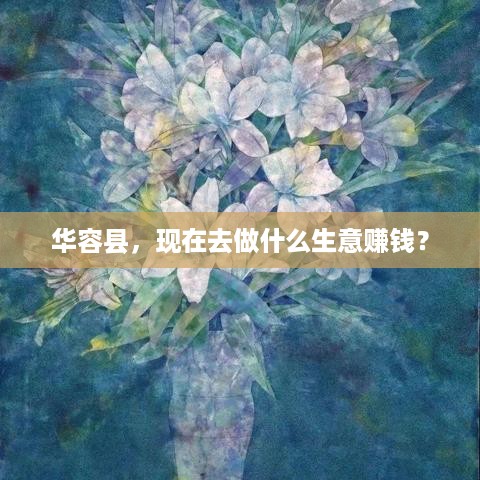 华容县，现在去做什么生意赚钱？