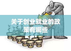 关于创业就业的政策有哪些