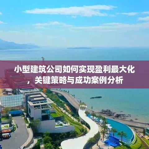 小型建筑公司如何实现盈利最大化，关键策略与成功案例分析