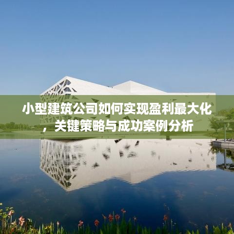 小型建筑公司如何实现盈利最大化，关键策略与成功案例分析