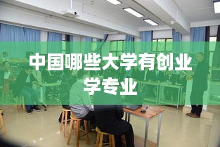 中国哪些大学有创业学专业