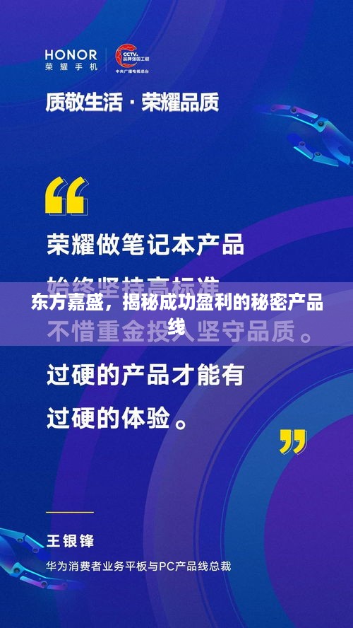 东方嘉盛，揭秘成功盈利的秘密产品线