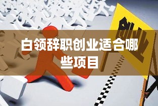 白领辞职创业适合哪些项目