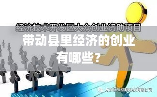 带动县里经济的创业有哪些？