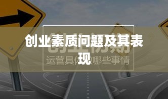 创业素质问题及其表现