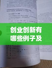 创业创新有哪些例子及答案