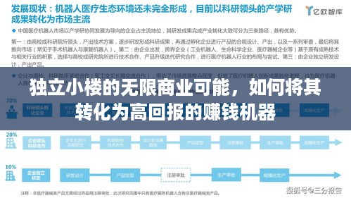 独立小楼的无限商业可能，如何将其转化为高回报的赚钱机器