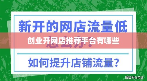 创业开网店推荐平台有哪些