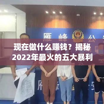 现在做什么赚钱？揭秘2022年最火的五大暴利行业！