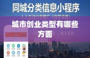 城市创业类型有哪些方面