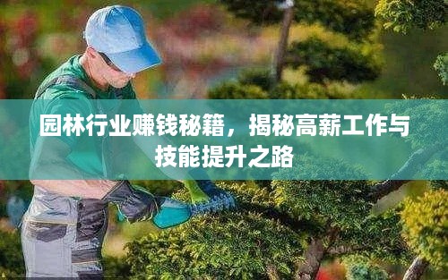 园林行业赚钱秘籍，揭秘高薪工作与技能提升之路