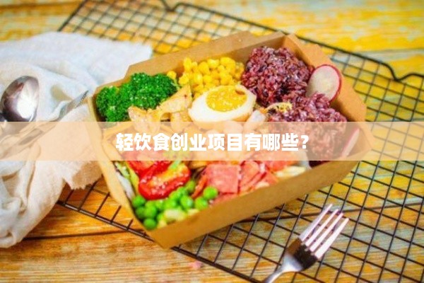 轻饮食创业项目有哪些？