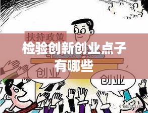 检验创新创业点子有哪些