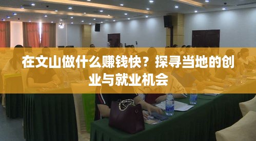 在文山做什么赚钱快？探寻当地的创业与就业机会