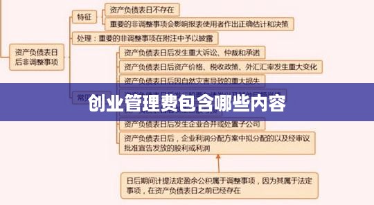 创业管理费包含哪些内容