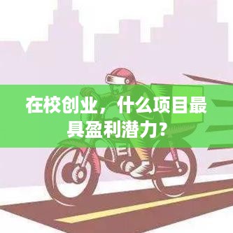 在校创业，什么项目最具盈利潜力？