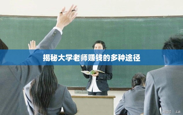 揭秘大学老师赚钱的多种途径