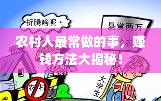 农村人最常做的事，赚钱方法大揭秘！