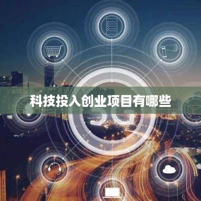 科技投入创业项目有哪些