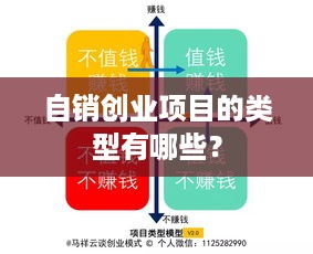 自销创业项目的类型有哪些？