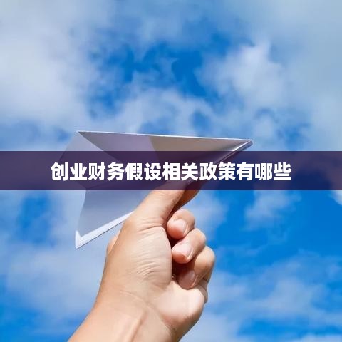 创业财务假设相关政策有哪些