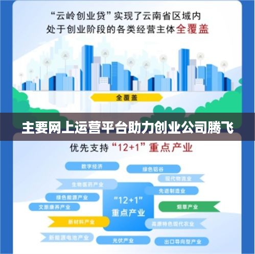 主要网上运营平台助力创业公司腾飞