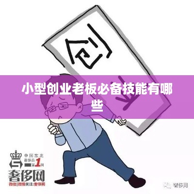 小型创业老板必备技能有哪些