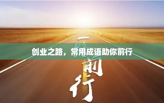 创业之路，常用成语助你前行