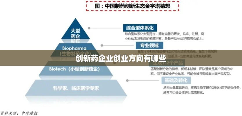 创新药企业创业方向有哪些