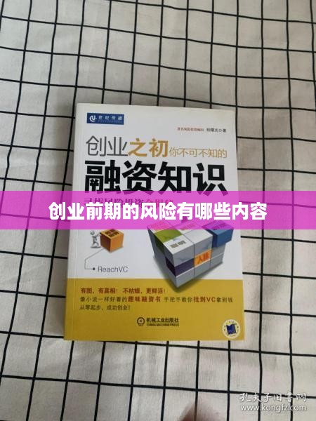 创业前期的风险有哪些内容