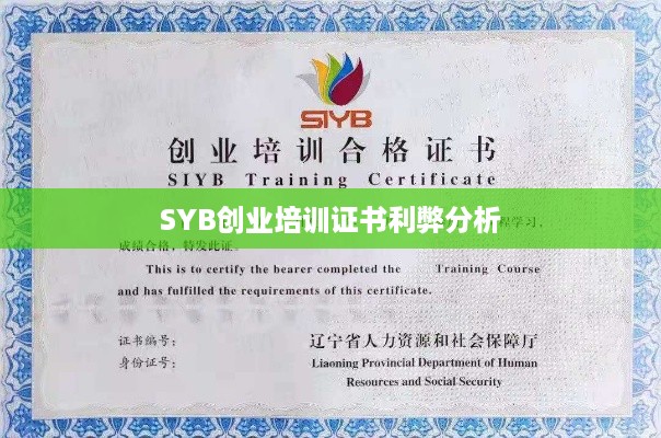 SYB创业培训证书利弊分析