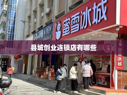 县城创业连锁店有哪些