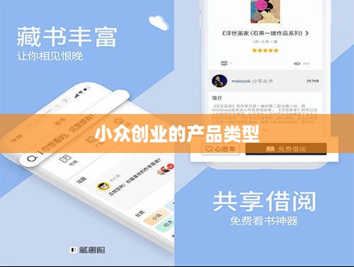 小众创业的产品类型