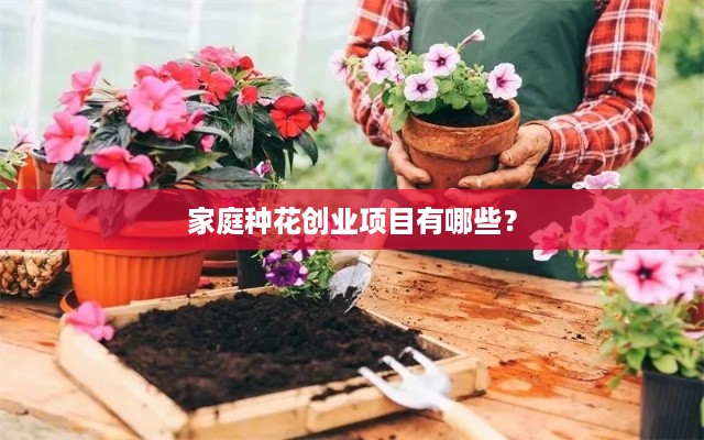 家庭种花创业项目有哪些？