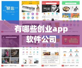 有哪些创业app软件公司