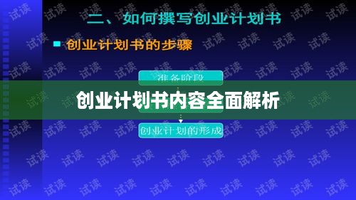 创业计划书内容全面解析