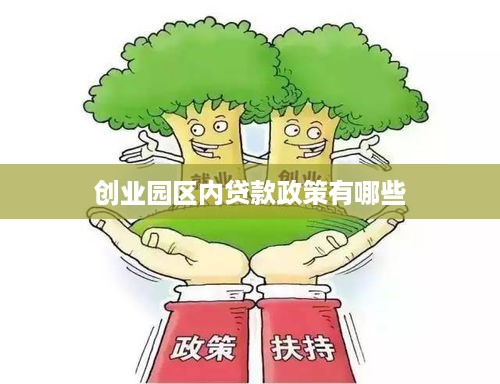 创业园区内贷款政策有哪些