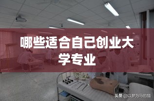 哪些适合自己创业大学专业