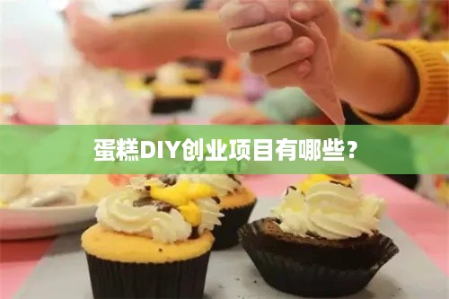 蛋糕DIY创业项目有哪些？