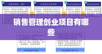 销售管理创业项目有哪些