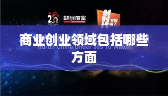 商业创业领域包括哪些方面