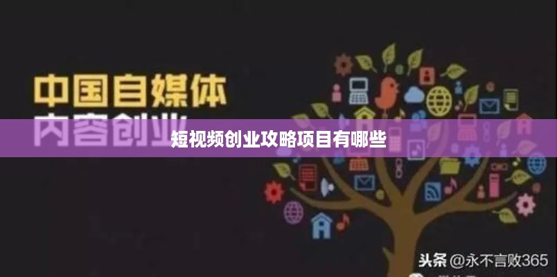 短视频创业攻略项目有哪些