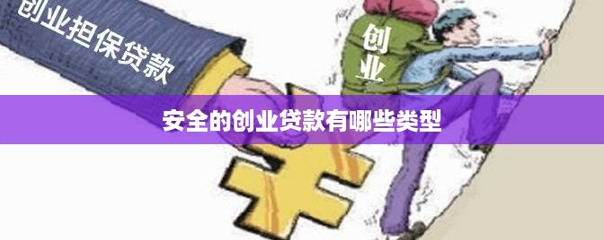 安全的创业贷款有哪些类型