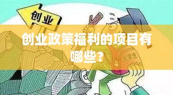 创业政策福利的项目有哪些？