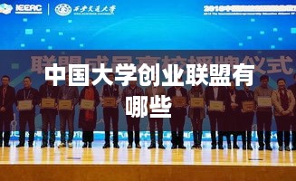 中国大学创业联盟有哪些