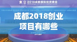 成都2018创业项目有哪些