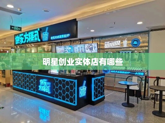 明星创业实体店有哪些