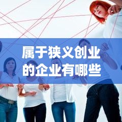 属于狭义创业的企业有哪些