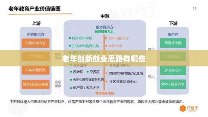 老年创新创业思路有哪些